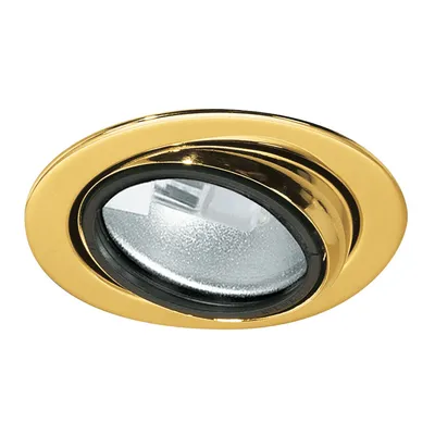 Obrázok produktu pre Paulmann, vstavané osvetlenie, otočné, max. 20W, 12V, pätica G4, priemer 69 mm, farba: zlato/oceľový plech/sklo
