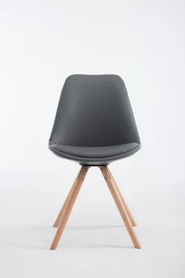 Produktbild von Besucherstuhl HLO-CP37 Natura Rund  grau