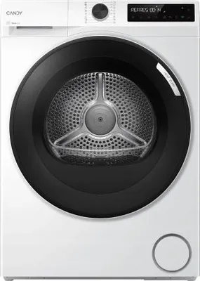Immagine prodotto di Candy BRS 7N2BX-S, in piedi, riempimento frontale, pompa di calore, bianco, girevole, touch, sinistra