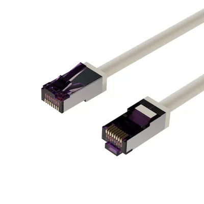 Zdjęcie produktu dla S/CONN maximum connectivity FL31-28310, 0,15 m, Cat6a, S/FTP (S-STP), RJ-45, RJ-45, Szary