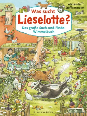 Produktbild von Was sucht Lieselotte? Das große Such-und-Finde-Wimmelbuch