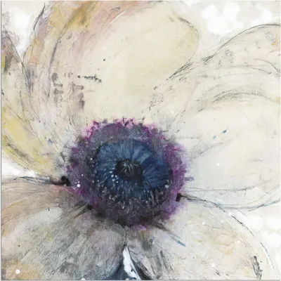 Produktbild von ARTland Wandbild Alu für Innen & Outdoor Blumenfluss II Größe: 70x70 cm
