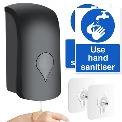 Imagen del producto de Dispensador de jabón de 1000 ml, montaje en pared, color