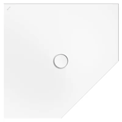 Image de BetteFloor Caro receveurs de douche pentagonaux avec BetteAntidérapant Pro, 1000x1000mm, 7211-000AE