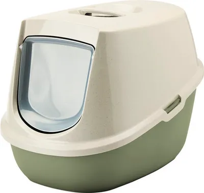 Produktbild von Katzentoilette Savic Manon beige grün 54x39x39cm