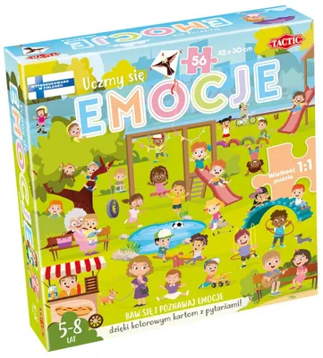 Obrázok produktu pre Naučme sa: Vzdelávacie puzzle s hrou: Emócie