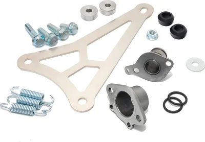 Immagine prodotto di Yasuni Auspuffhalterung Befestigungskit Carrera 21 compatibile con Yamaha Aerox Cat, Aprilia SR Racing LC Malaguti F12 Phantom AC Neos MBK