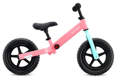 Obrázek produktu pro Odrážedla pro děti Dětské odrážedlo Balance Bike Lehké odrážedlo pro batolata z EVA pěny Růžová/Mátová 2,9 kg