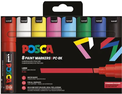 Produktbild von Uni-Ball uni POSCA PC-8K, 8 pcs