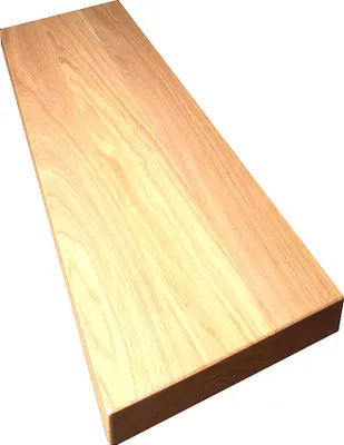 Produktbild von Piallato - Wandregal Eiche Massiv 40 x 20 x 4 cm - Handgefertigte Massivholz Ablage