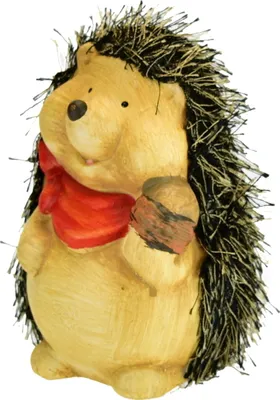 Produktbild von Dekofigur Nussknacker aus Keramik und Textil, 13 cm, für die Herbstdekoration