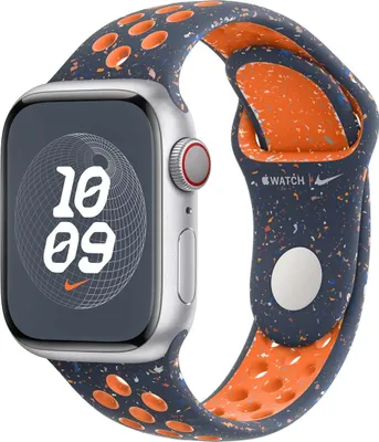 Image de Bracelet Apple Sport pour Apple Watch | 38/40/41/42 mm - Taille M/L - Blue Flame