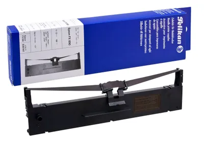 Produktbild von Pelikan 530141, Epson FX 890, FX 890 A, LQ 590, Schwarz, 152,5 g, 17 m, 12.7 mm