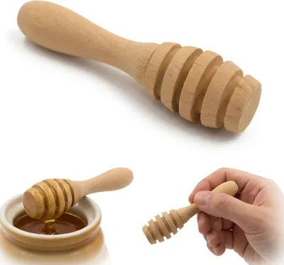 Produktbild von Holz-Honiglöffel aus Buche 9,5 cm 1 Stück