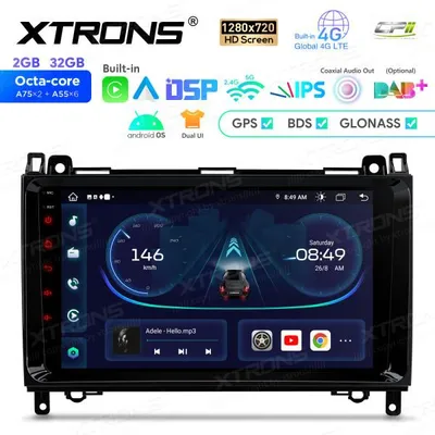 Produktbild von Xtrons IEP92M245 Android Autoradio Mercedes A B Sprinter Viano Vito VW Crafter
