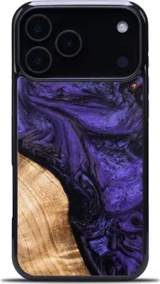 Immagine prodotto di Custodia in legno per iPhone 17 Pro Max, Bewood Unique Violet