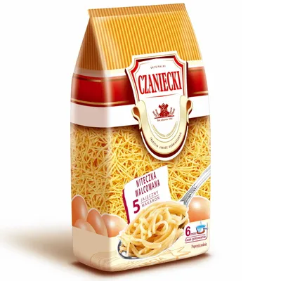 Produktbild von Czaniecki-Nudeln 5 Eier Niteczka Walcow 250g