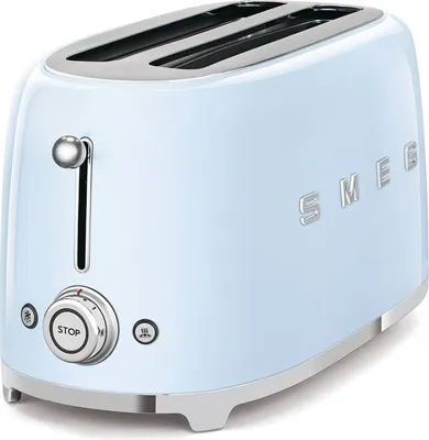 Produktbild von Smeg Tsf02 50s Style Toaster 4 Schlitze Blau One Size / EU Plug 220V Blau One Size