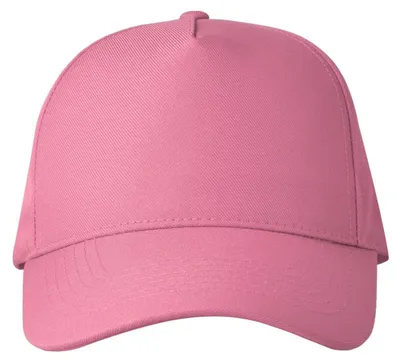Image de Atlantis Headwear - Casquette 5 panneaux pour enfants LT3081 (taille unique) (rose)