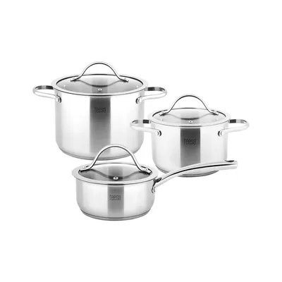 Zdjęcie produktu dla Zestaw garnków 6 elementów TEESA COOK EXPERT MASTER