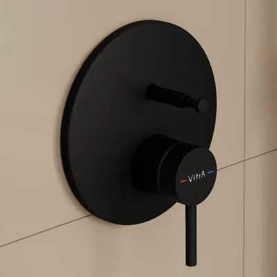 Obrázok produktu pre VitrA Origin, jednopáková batéria na plnenie vane a sprchy, montáž do steny