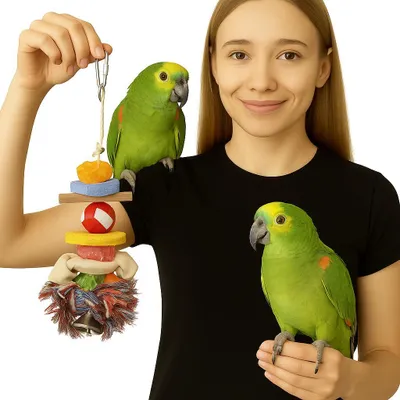 Image de Mieneralek - Jouet minéral pour perroquets