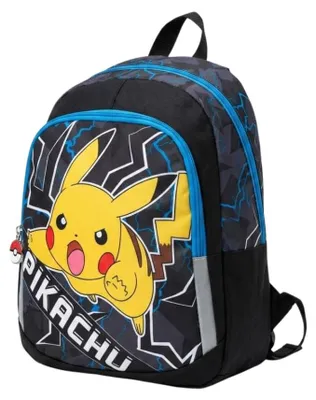 Produktbild von mybagstory Pokemon Rucksack | 2 Fächer | Schwarz