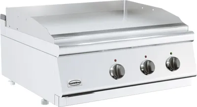 Immagine prodotto di Piastra elettrica liscia da tavolo 800×700×300 mm, 7,2 kW, per ristorazione professionale