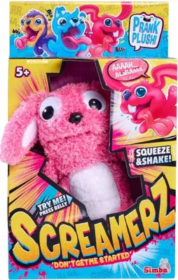 Produktbild von Simba Screamerz Interaktives Plüschtier Häschen 30 cm mit Ton 2xAAA