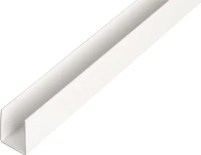 Produktbild von Kunststoff-U-Profil 2000/12x10mm weiß