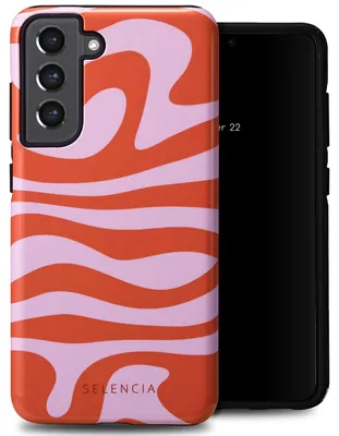 Imagen del producto de Funda Trasera Colorida para Samsung Galaxy S21 FE - Dream Swirl Pink