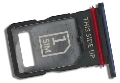 Produktbild von Ersatz SIM-Kartenhalter für Motorola Edge 60 Pro (XT2507) Blau