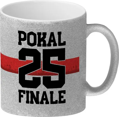 Produktbild von Stuttgart Brustring Glitzer-Kaffeebecher Pokalfinale 25