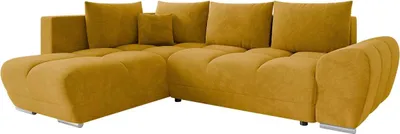 Produktbild von MIRJAN24 Ecksofa Forrest, mit Schlaffunktion und Bettkasten, L-Form Sofa (Velo 626, Ecksofa: Links)