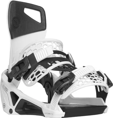 Produktbild von Nidecker Supermatic Snowboardbindungen Weiß S Weiß S