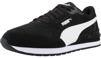 Produktbild von Puma ST Runner V4 SD Sneaker, Uni, Schwarz/Weiß/Silber, 3.5 UK