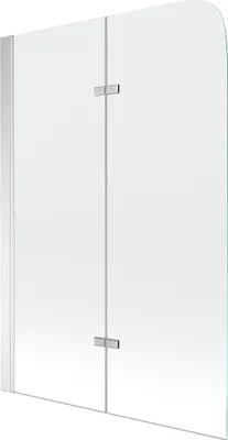Produktbild von Mexen Felix Duschwand 2-flügelig 80 x 140 cm, transparent, Chrom - 890-080-002-01-00