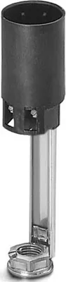 Obrázok produktu pre Objímka E14 pre sviečky čierna, 100 mm, M10x1 - Objímka E14 109815