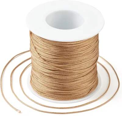 Productafbeelding van Nylonkoord, 0,8 mm, 100 meter, gevlochten, voor sieraden maken