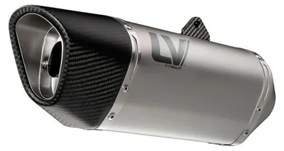 Produktbild von Leovince Lv-14 R Titanium Honda Cb 1000 Abs 25-26/cb 1000 Sp2 Abs 25-26 Homologierter Schalldämpfer Silber Homologated Silber Homologated