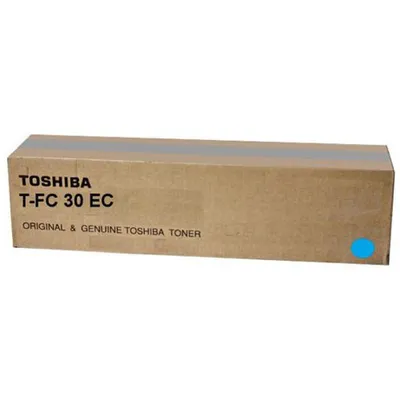 Produktbild von Toshiba Tonerpatrone - T-FC30EC - 6AJ00000099 - cyan - 33.600Seiten