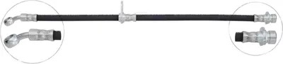 Produktbild von A.B.S. SL 5013 Bremsschlauch für HONDA PRELUDE V (BB)