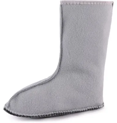 Produktbild von Ladeheid Kinder Mädchen Jungen Wärmende Stiefelsocken Innenschuh für Gummistiefel LA-CA-10 LA-CA-11 (Grau, 24/25 EU)