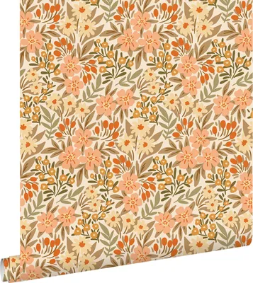 Obrázek produktu pro ESTAhome tapeta květiny terakota 50 x 900 cm