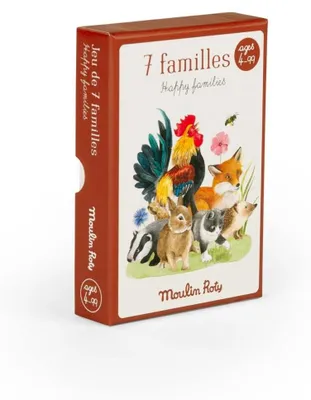 Produktbild von Strategiespiel Happy Families, Moulin Roty