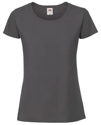 Produktbild von Fruit Of The Loom Damen Premium T-Shirt BC3945 (S) (Bleigrau)