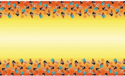 Imagen del producto de Mesa mantel Dragon Ball, 2,28 m x 1,36 m