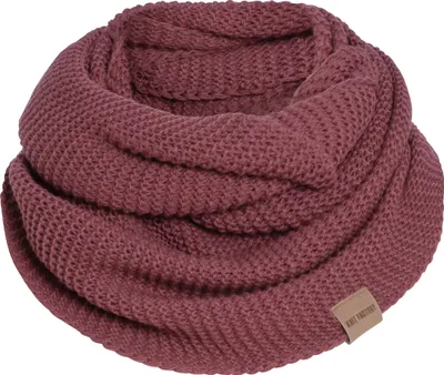 Produktbild von Knit Factory Jamie Loop Schal - Stone Red - One Size