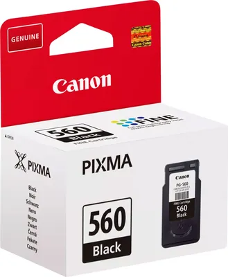 Obrázek produktu pro Canon PG-560 Black Ink - inkoust na bázi pigmentu - 7,5 ml - 180 stran - 1 jednotka(y)