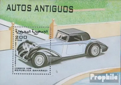 Produktbild von Briefmarken Sahara 1998 Mi Ausgabe der Exilregierung ohne Gültigkeit im int. Postverkehr Nr.42 postfrisch Autos